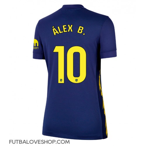 Dres Atletico Madrid Alex Baena #10 Preč pre Ženy 2025-26 Krátky Rukáv